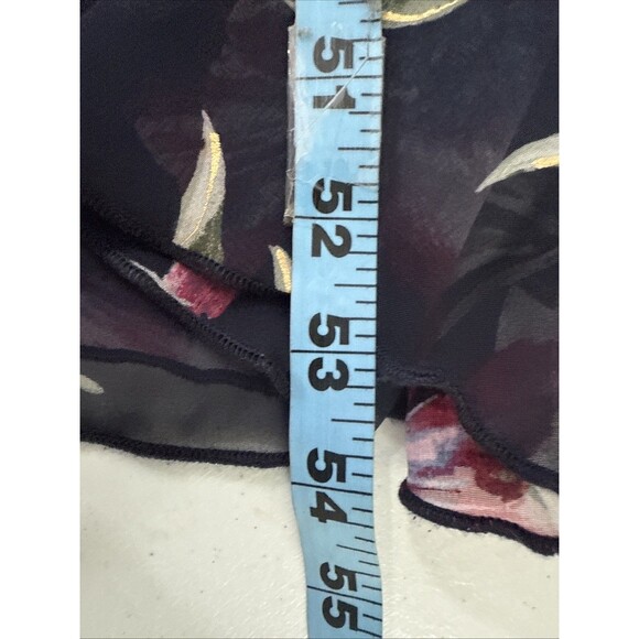 Alexa B Nites Maxi Dress Womens 8‎ Empire Surplice Feminine Summer Resort Flowy - Picture 10 of 12